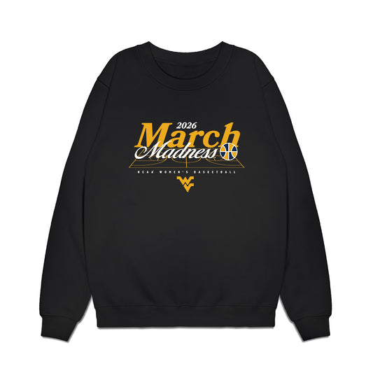 West Virginia - NCAA Women's Basketball : Madison Parrish - NCAA® March Madness® 2026 Premium Crewneck Sweatshirt-0