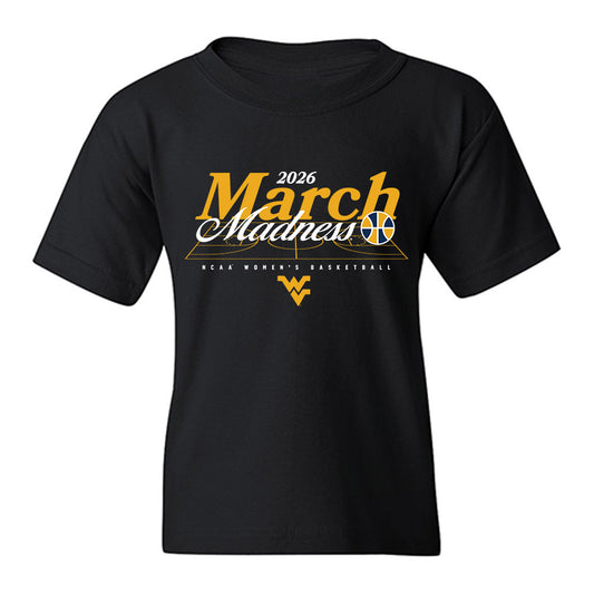 West Virginia - NCAA Women's Basketball : Celia Riviere - NCAA® March Madness® 2026 Youth T-Shirt-0