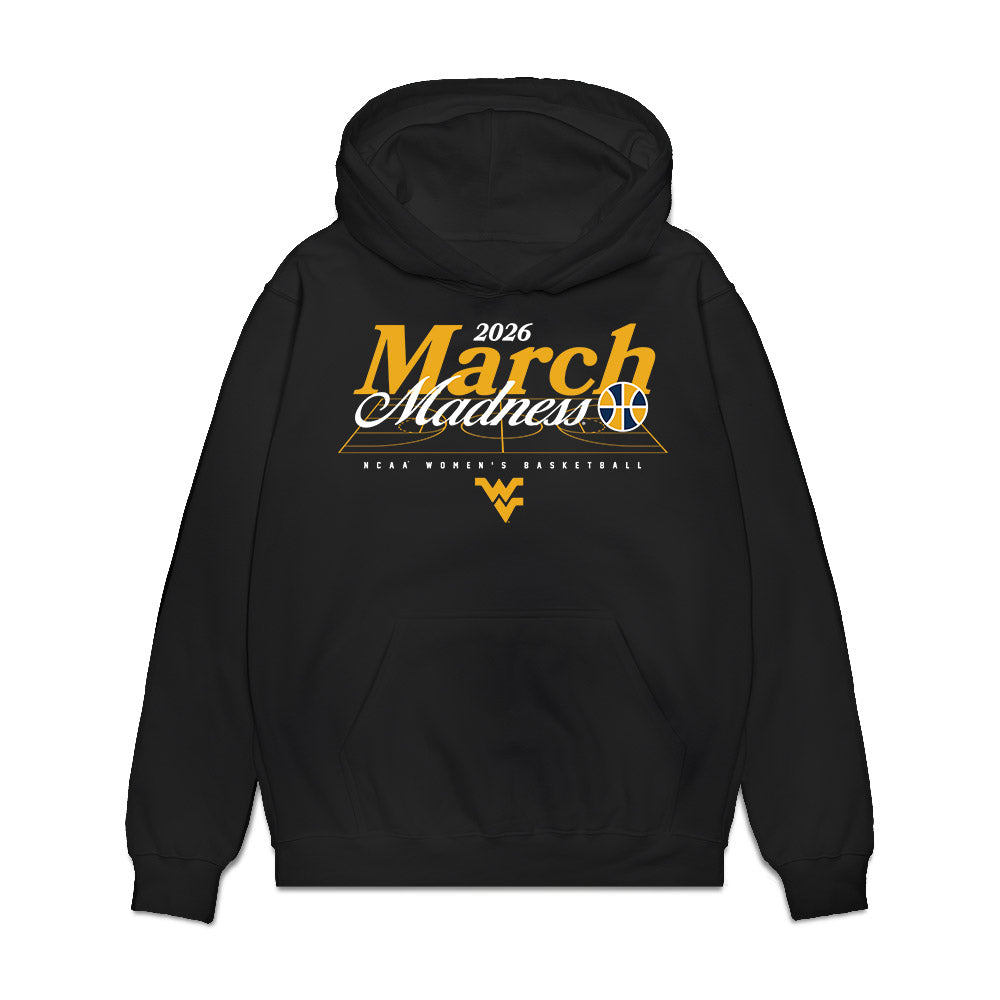 West Virginia - NCAA Women's Basketball : Madison Parrish - NCAA® March Madness® 2026 Premium Hooded Sweatshirt-0