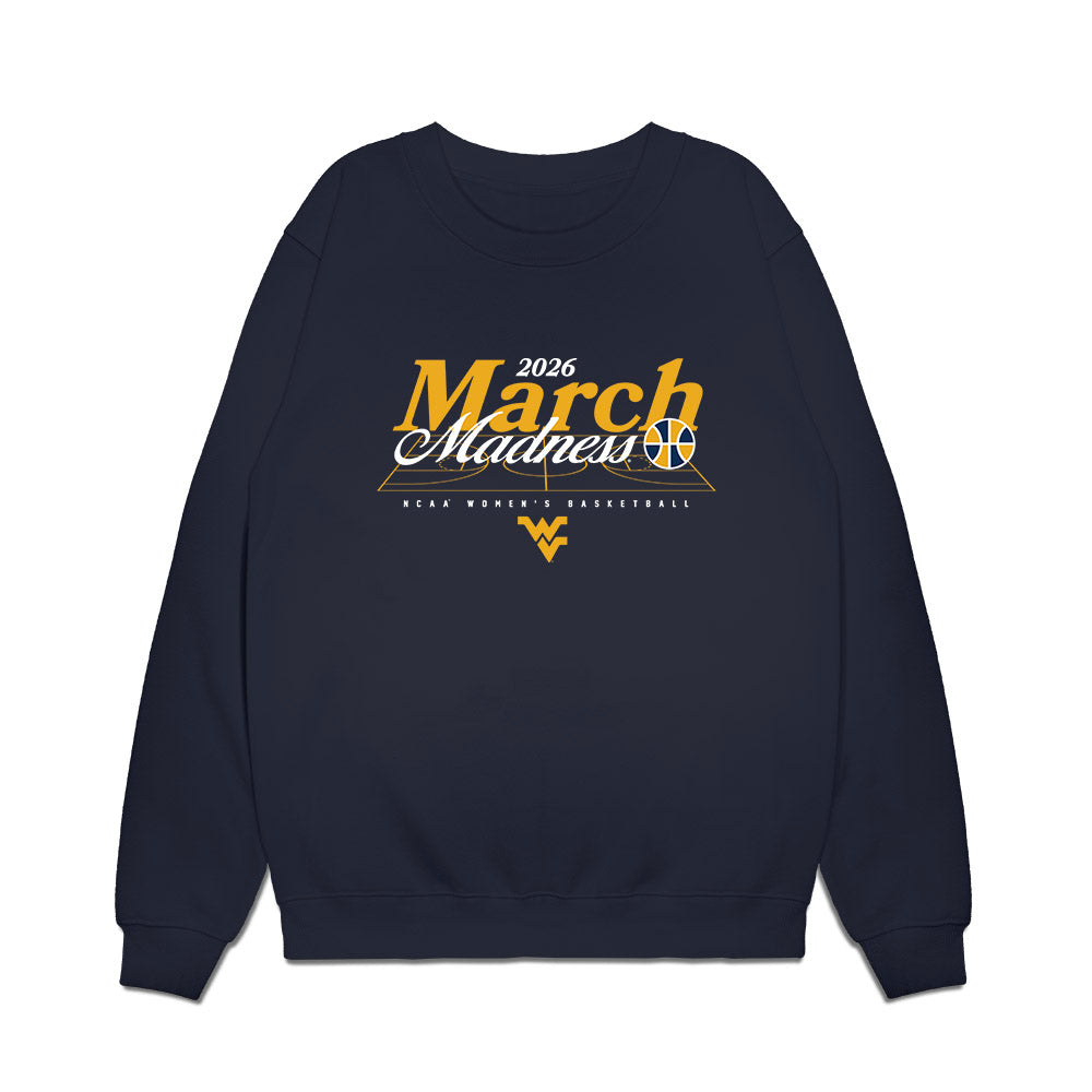West Virginia - NCAA Women's Basketball : Gia Cooke - NCAA® March Madness® 2026 Premium Crewneck Sweatshirt-0
