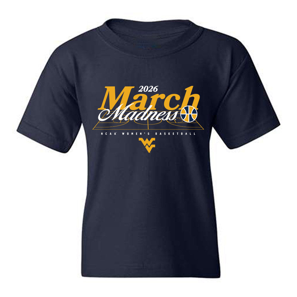 West Virginia - NCAA Women's Basketball : Riley Makalusky - NCAA® March Madness® 2026 Youth T-Shirt-0