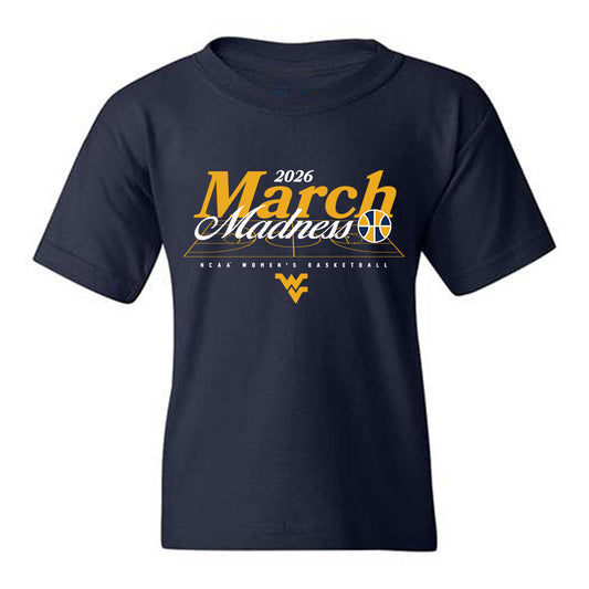 West Virginia - NCAA Women's Basketball : Riley Makalusky - NCAA® March Madness® 2026 Youth T-Shirt-0