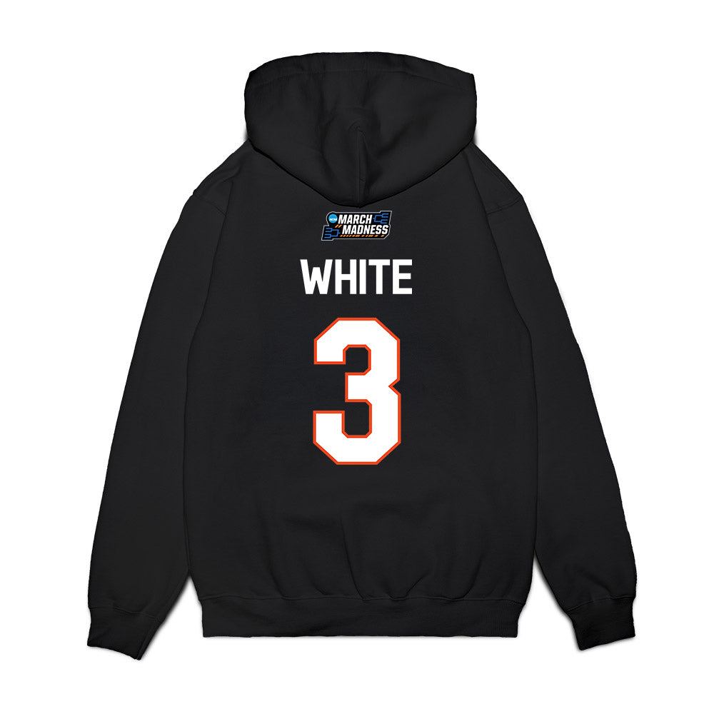 Virginia - NCAA Women's Basketball : Gabrielle White - NCAA® March Madness® 2026 Premium Hooded Sweatshirt-1