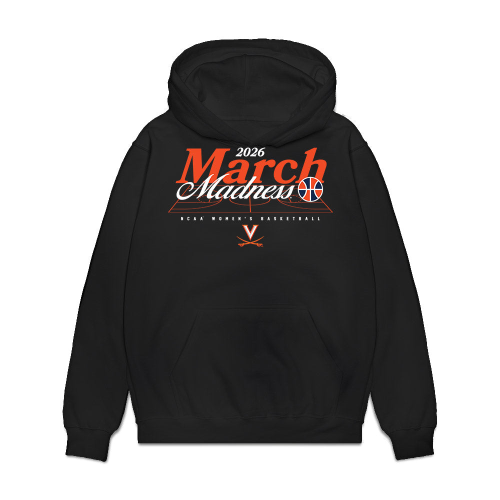 Virginia - NCAA Women's Basketball : Gabrielle White - NCAA® March Madness® 2026 Premium Hooded Sweatshirt-0