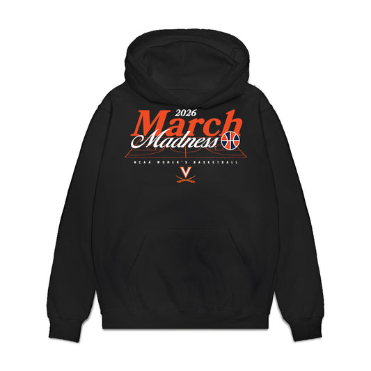 Virginia - NCAA Women's Basketball : Gabrielle White - NCAA® March Madness® 2026 Premium Hooded Sweatshirt-0