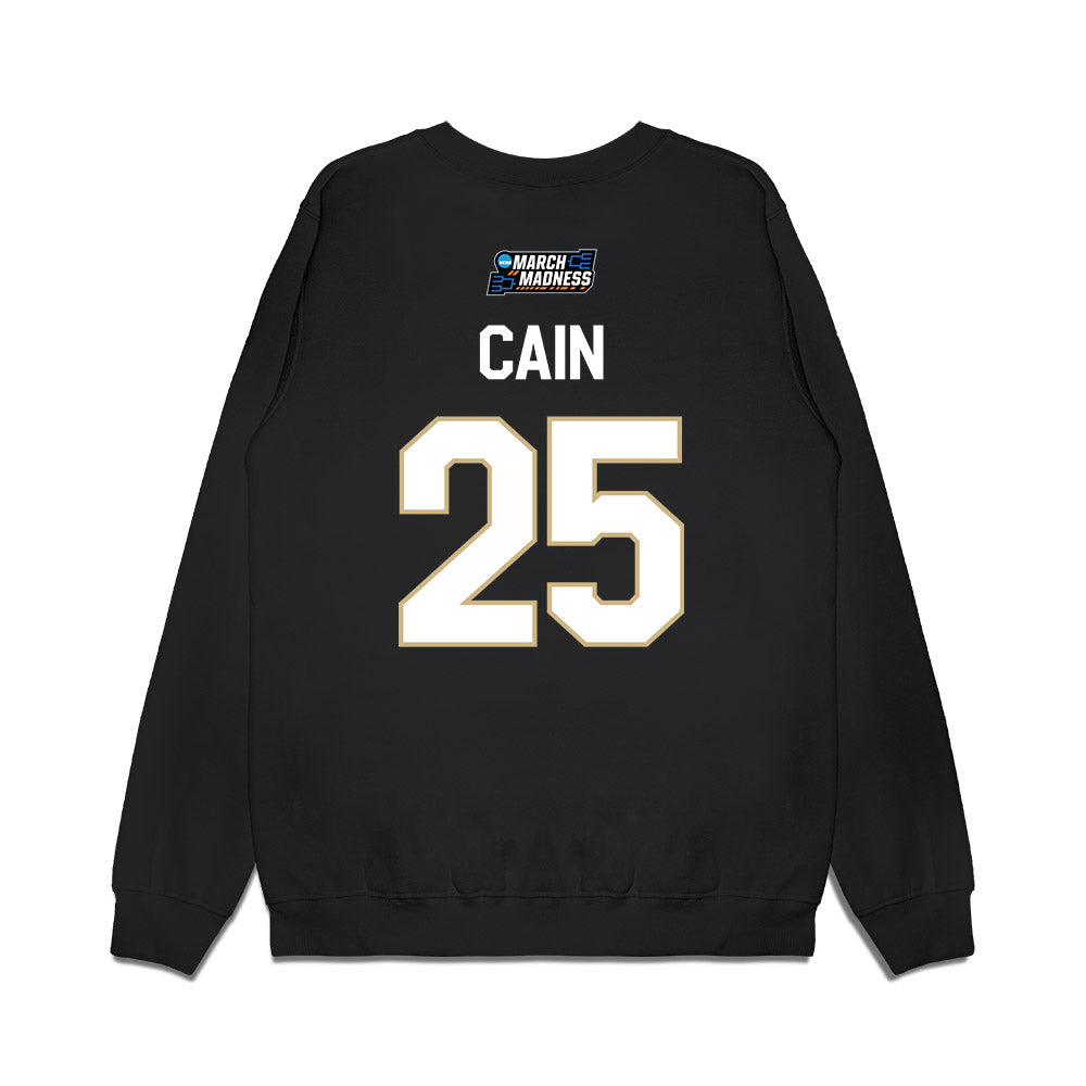 Washington - NCAA Women's Basketball : Nina Cain - NCAA® March Madness® 2026 Premium Crewneck Sweatshirt-1