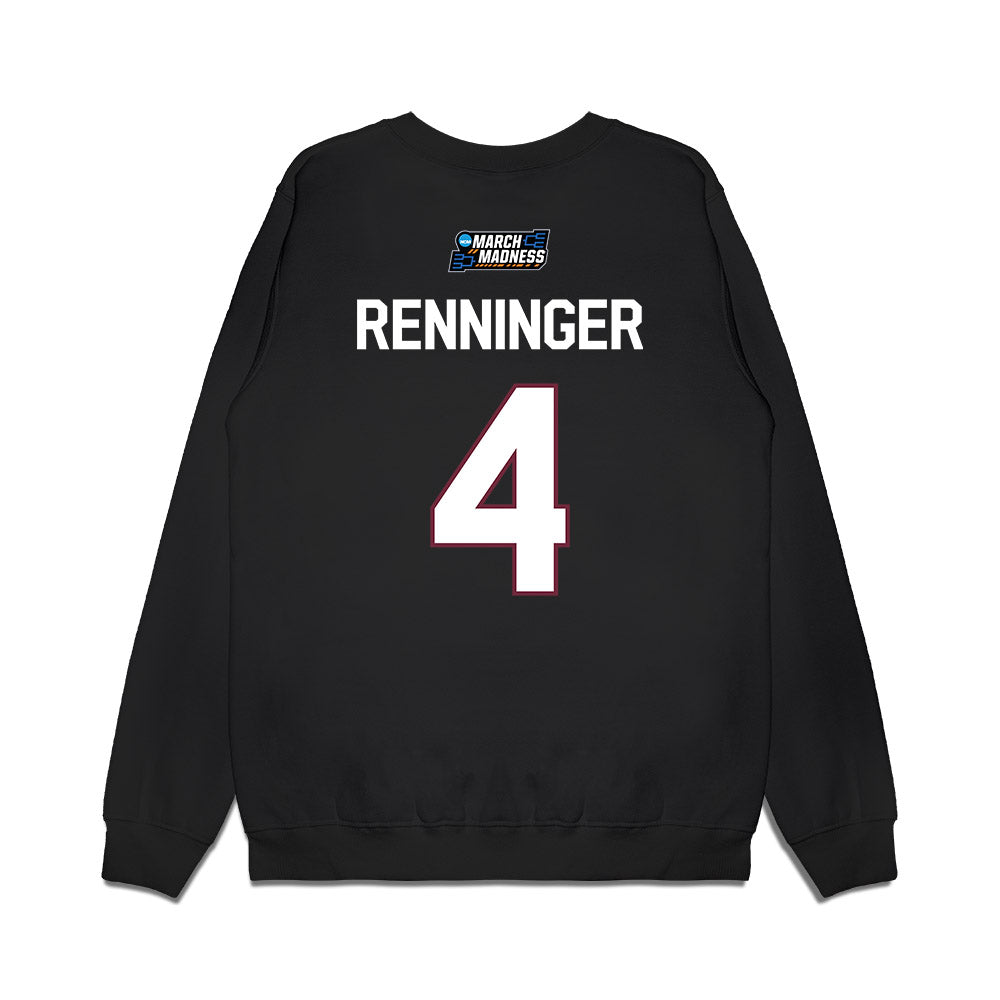FDU - NCAA Women's Basketball : Ava Renninger - NCAA® March Madness® 2026 Premium Crewneck Sweatshirt-1