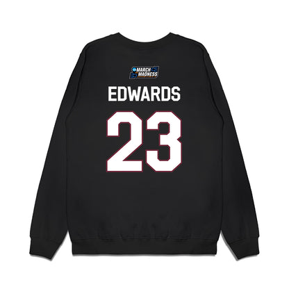 FDU - NCAA Women's Basketball : Tyler Edwards - NCAA® March Madness® 2026 Premium Crewneck Sweatshirt-1