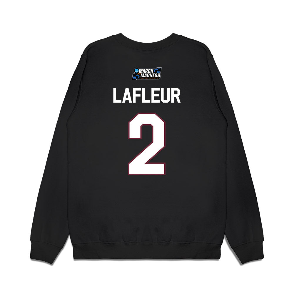 FDU - NCAA Women's Basketball : Akeelah Lafleur - NCAA® March Madness® 2026 Premium Crewneck Sweatshirt-1