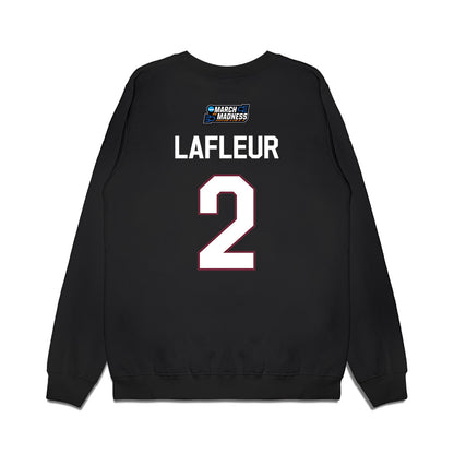 FDU - NCAA Women's Basketball : Akeelah Lafleur - NCAA® March Madness® 2026 Premium Crewneck Sweatshirt-1