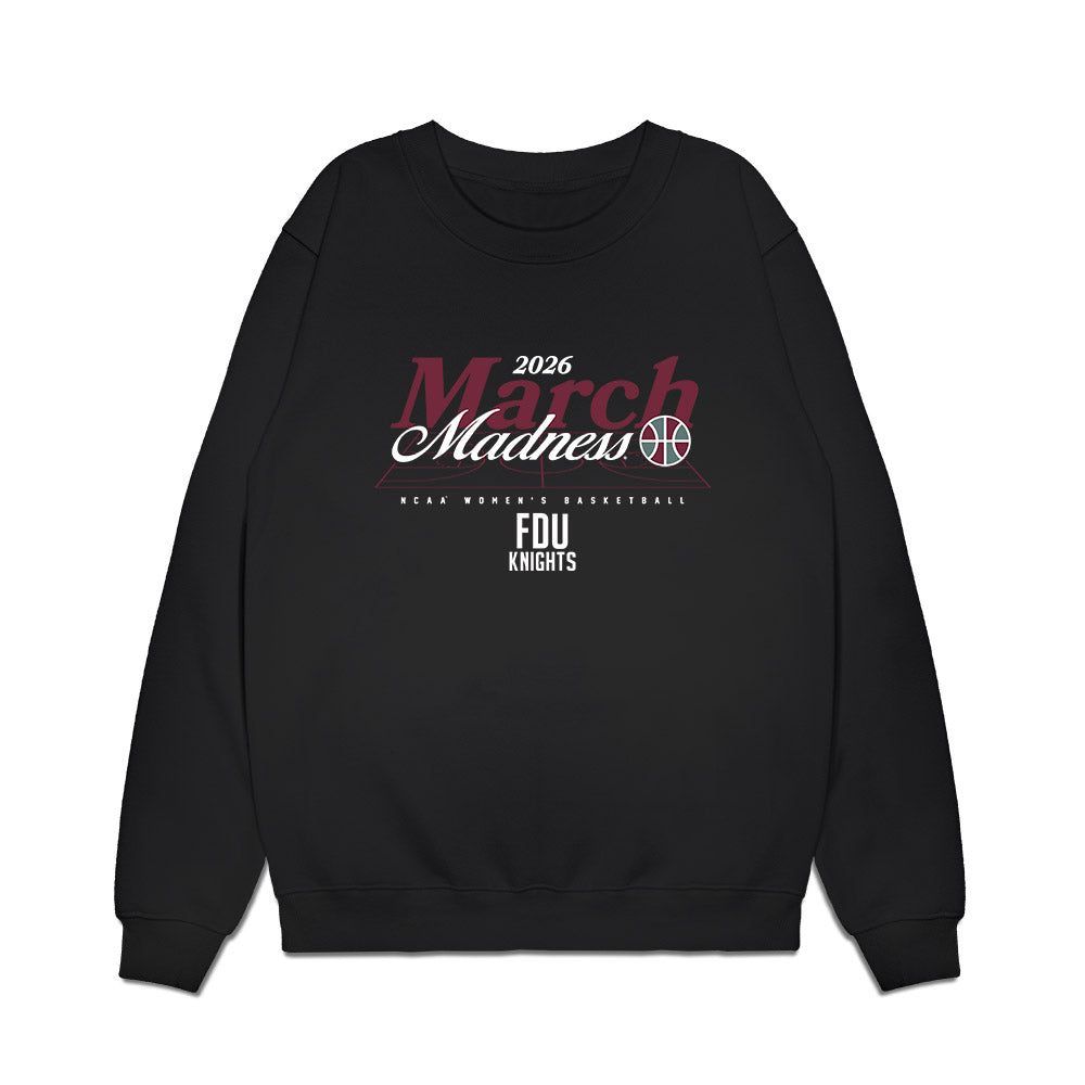 FDU - NCAA Women's Basketball : Ava Renninger - NCAA® March Madness® 2026 Premium Crewneck Sweatshirt-0