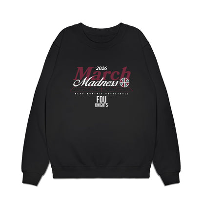 FDU - NCAA Women's Basketball : Reese Downey - NCAA® March Madness® 2026 Premium Crewneck Sweatshirt-0