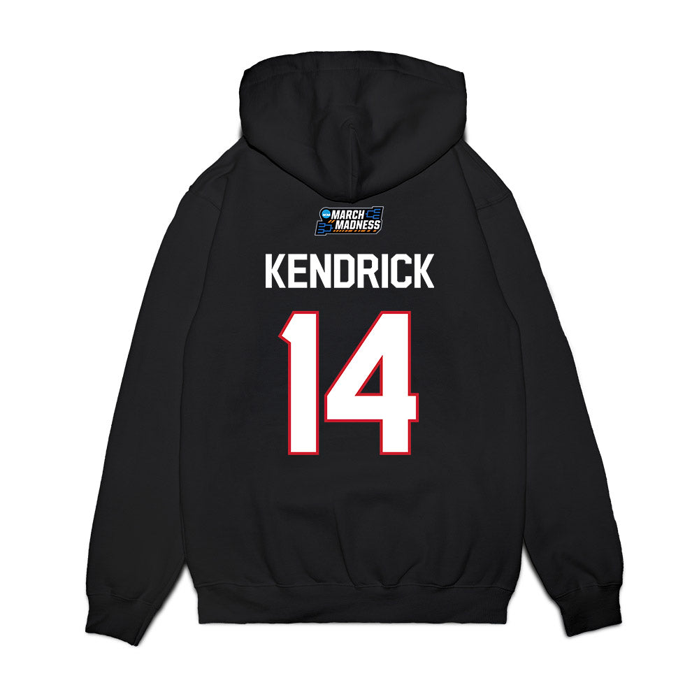 Howard - NCAA Women's Basketball : Jada Kendrick - NCAA® March Madness® 2026 Premium Hooded Sweatshirt-1