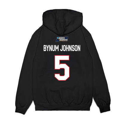 Howard - NCAA Women's Basketball : Destiny Bynum johnson - NCAA® March Madness® 2026 Premium Hooded Sweatshirt-1