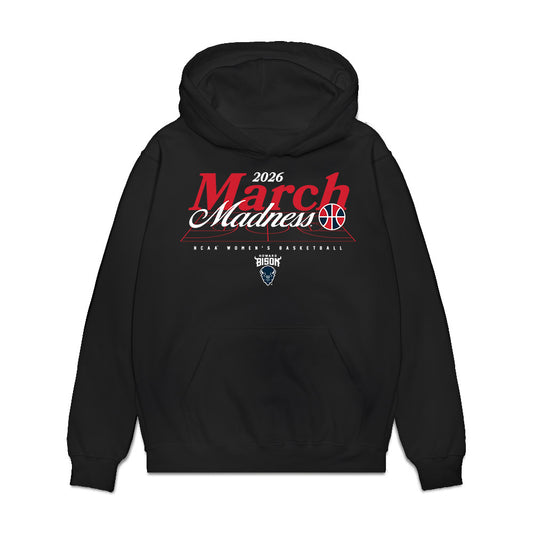 Howard - NCAA Women's Basketball : Destiny Bynum johnson - NCAA® March Madness® 2026 Premium Hooded Sweatshirt-0