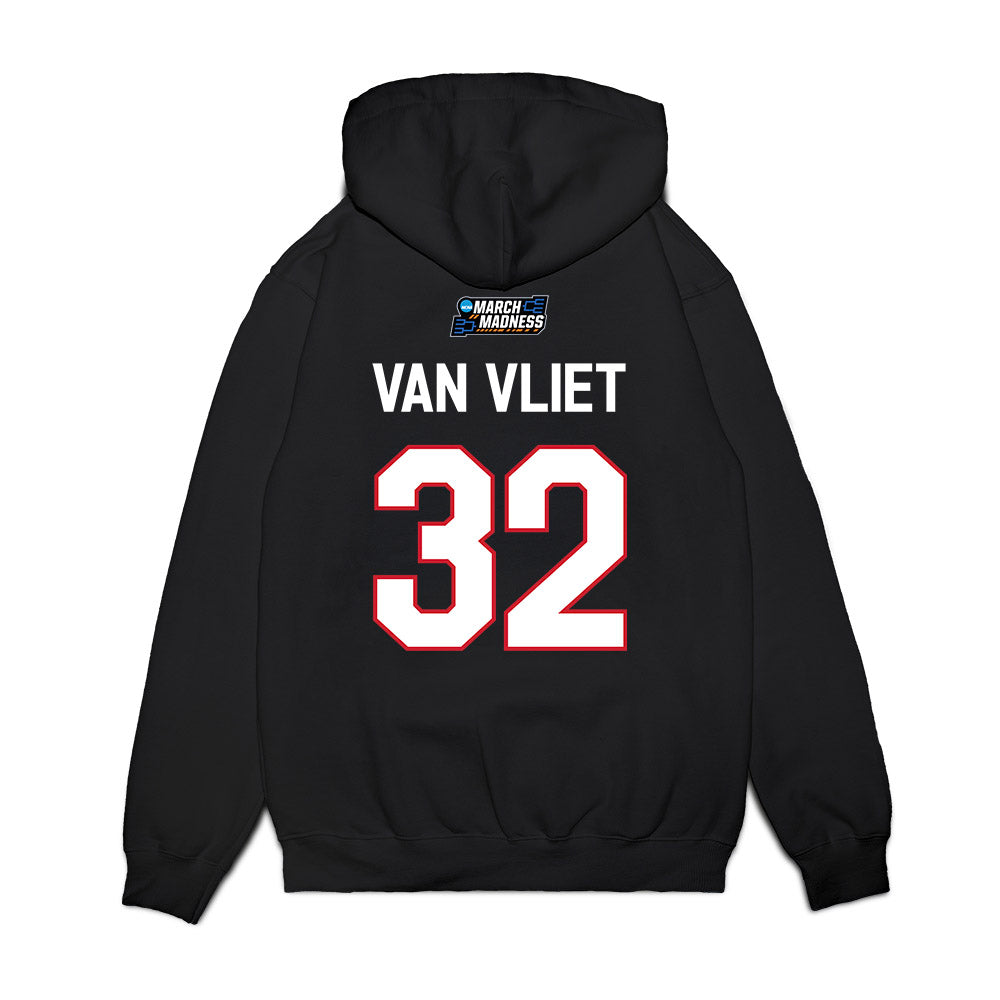 Fairfield - NCAA Women's Basketball : Milou van Vliet - NCAA® March Madness® 2026 Premium Hooded Sweatshirt-1