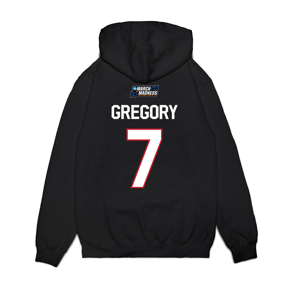 Fairfield - NCAA Women's Basketball : Keyarah Gregory - NCAA® March Madness® 2026 Premium Hooded Sweatshirt-1