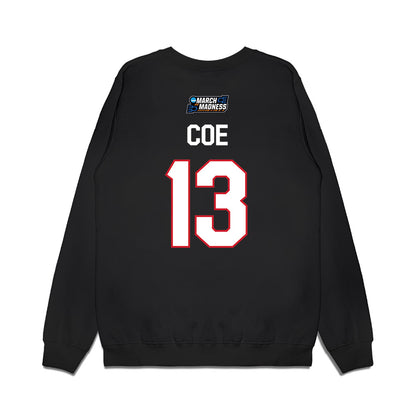 Fairfield - NCAA Women's Basketball : Cyanne Coe - NCAA® March Madness® 2026 Premium Crewneck Sweatshirt-1