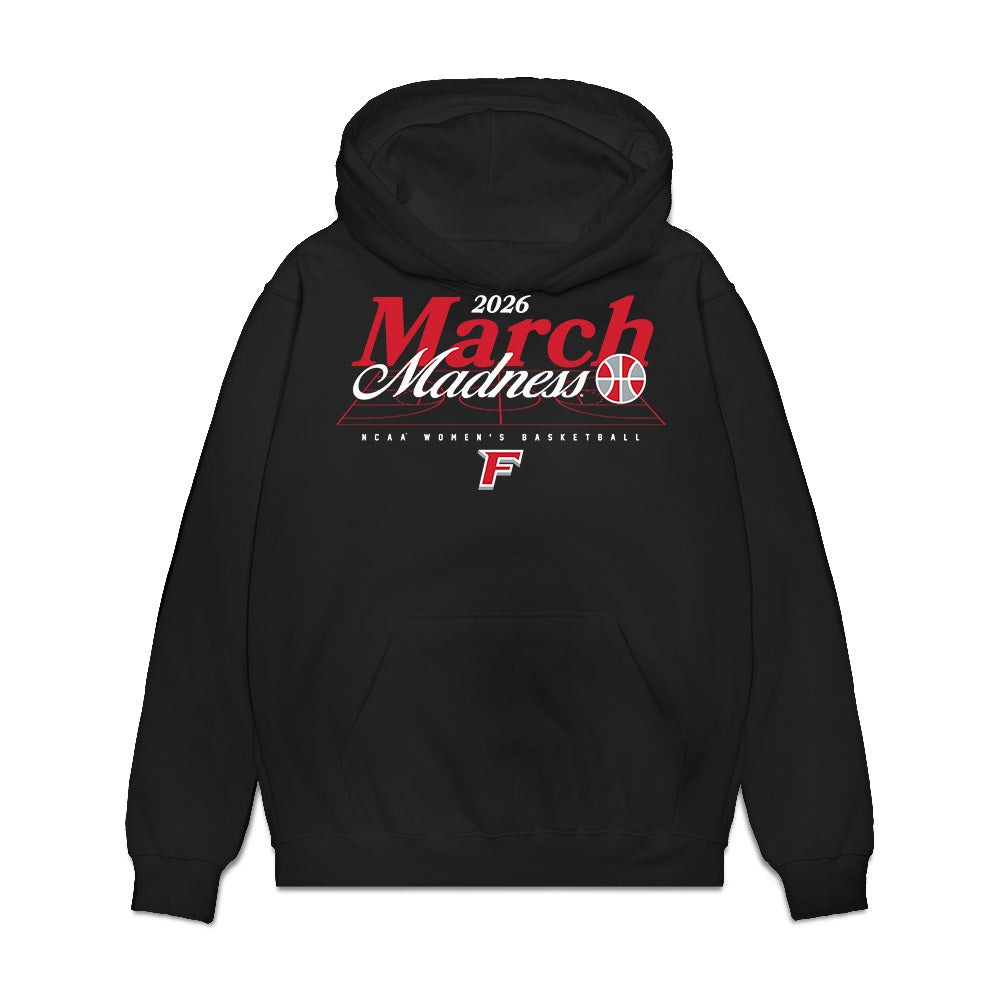 Fairfield - NCAA Women's Basketball : Keyarah Gregory - NCAA® March Madness® 2026 Premium Hooded Sweatshirt-0