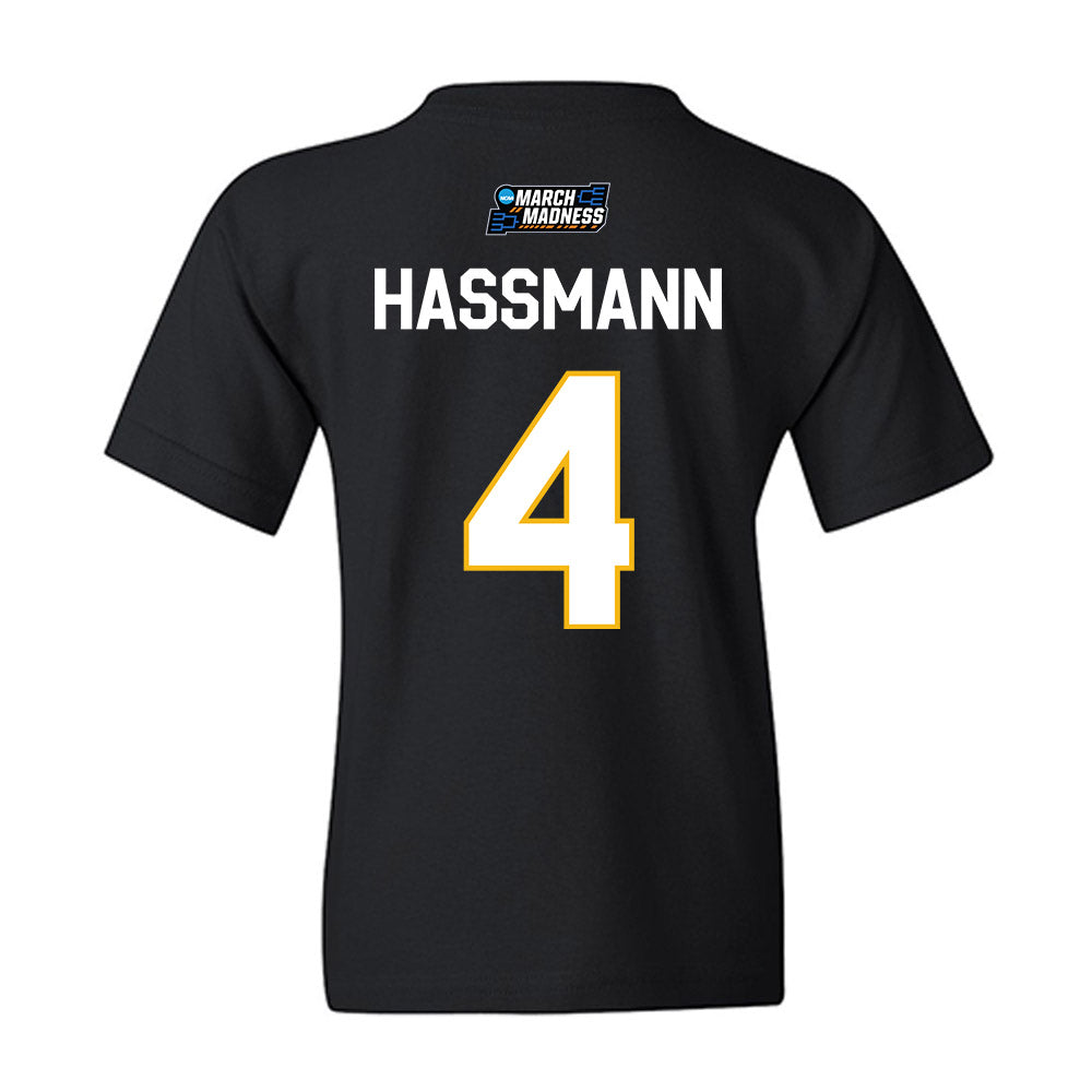 Idaho - NCAA Women's Basketball : Hope Hassmann - NCAA® March Madness® 2026 Youth T-Shirt-1
