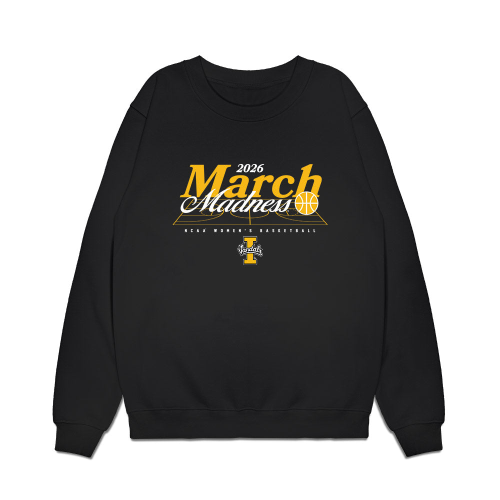 Idaho - NCAA Women's Basketball : Reese Degroot - NCAA® March Madness® 2026 Premium Crewneck Sweatshirt-0