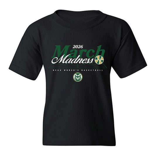 Colorado State - NCAA Women's Basketball : Kloe Froebe - NCAA® March Madness® 2026 Youth T-Shirt-0