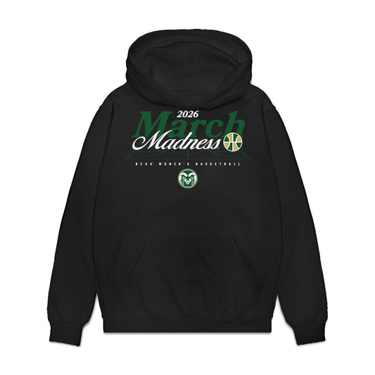 Colorado State - NCAA Women's Basketball : Caitlin Kramer - NCAA® March Madness® 2026 Premium Hooded Sweatshirt-0