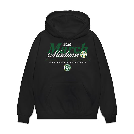 Colorado State - NCAA Women's Basketball : Olivia Pawlicki - NCAA® March Madness® 2026 Premium Hooded Sweatshirt-0