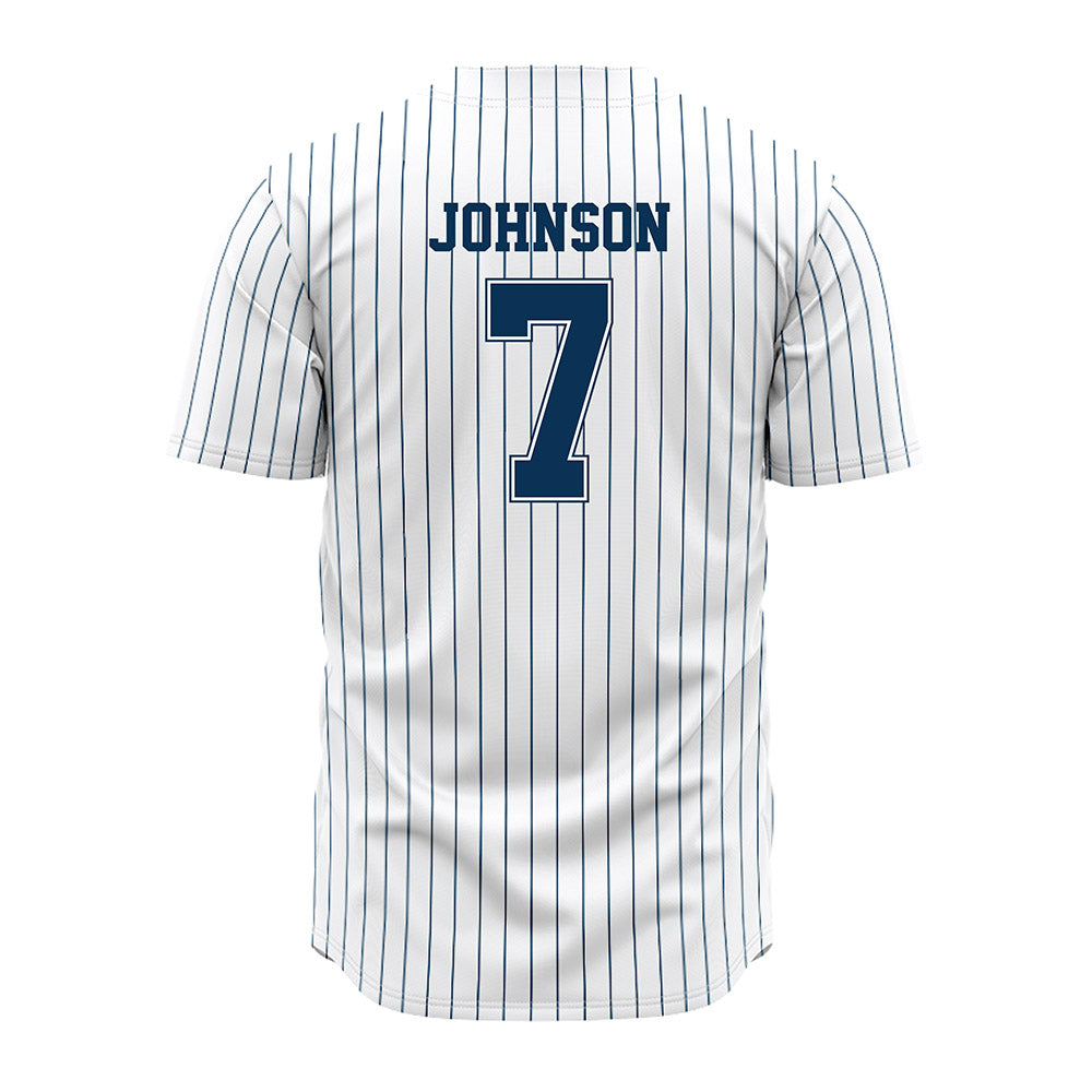 Old Dominion - NCAA Baseball : Will Johnson - Pinstripe Jersey-1