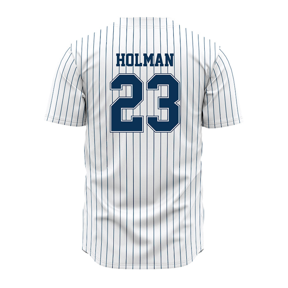 Old Dominion - NCAA Baseball : Evan Holman - Pinstripe Jersey-1