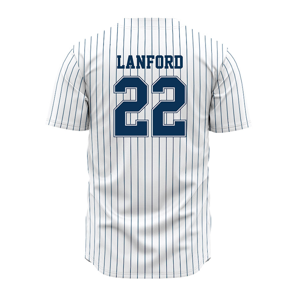 Old Dominion - NCAA Baseball : Cole Lanford - Pinstripe Jersey-1