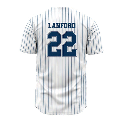 Old Dominion - NCAA Baseball : Cole Lanford - Pinstripe Jersey-1