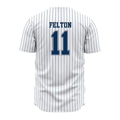 Old Dominion - NCAA Baseball : Nick Felton - Pinstripe Jersey-1
