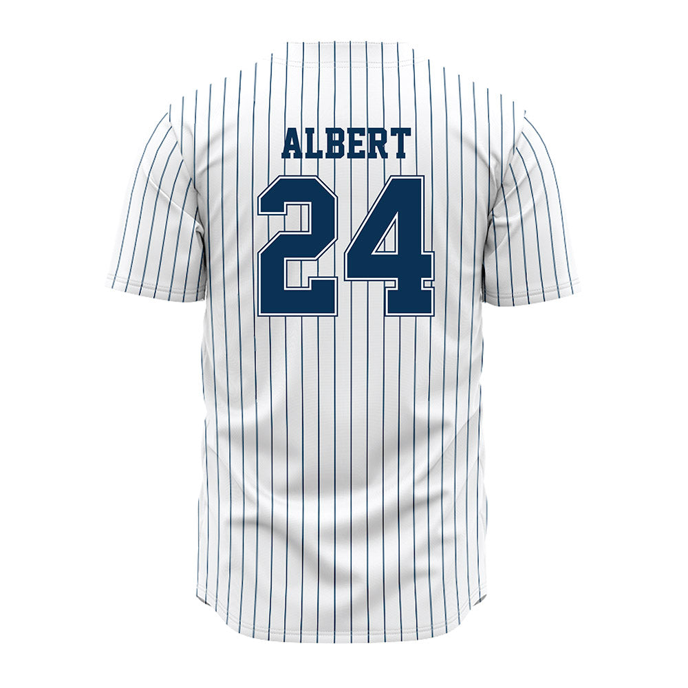 Old Dominion - NCAA Baseball : Davis Albert - Pinstripe Jersey-1