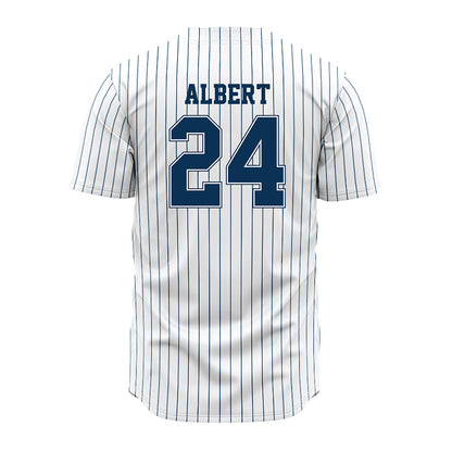 Old Dominion - NCAA Baseball : Davis Albert - Pinstripe Jersey-1