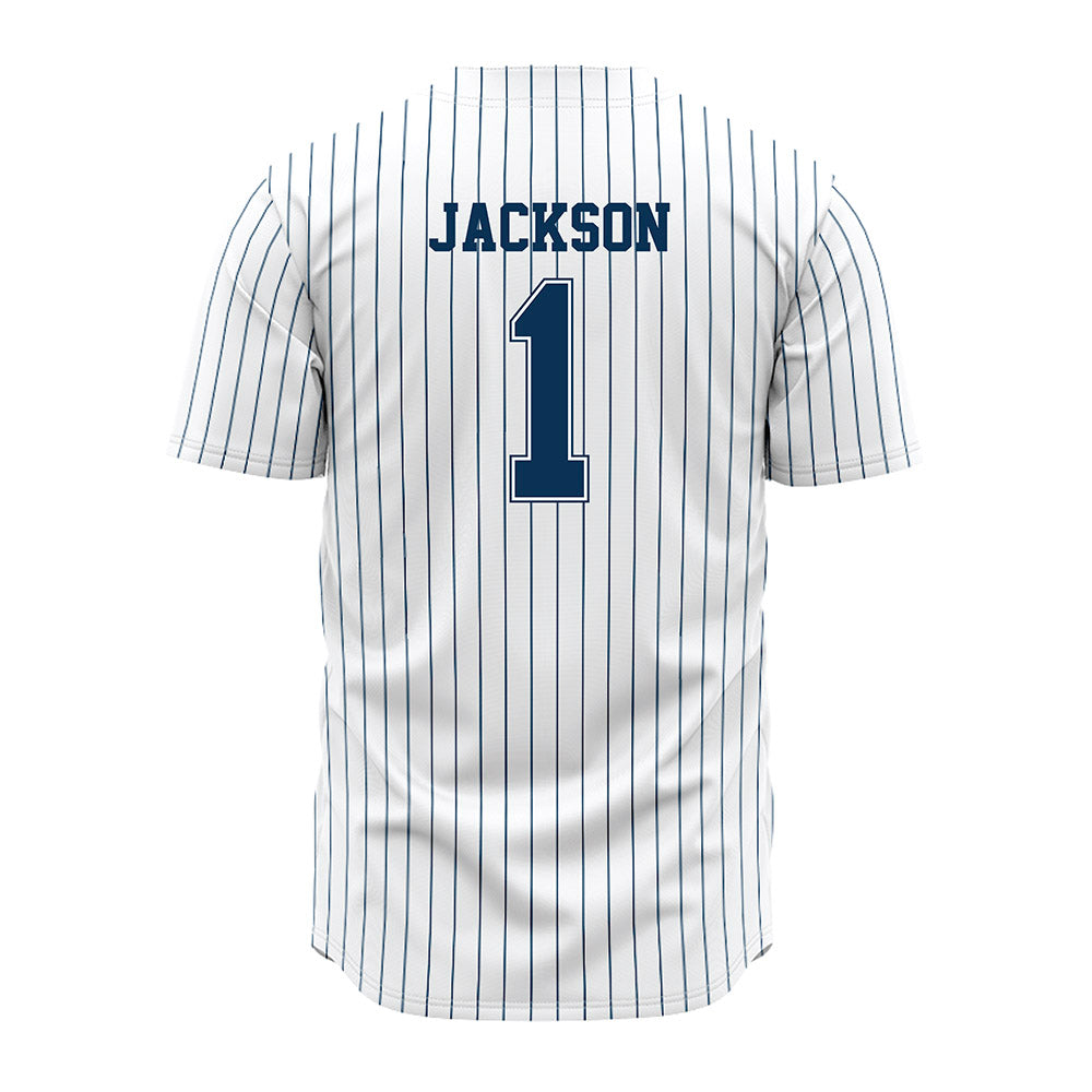 Old Dominion - NCAA Baseball : Brady Jackson - Pinstripe Jersey-1