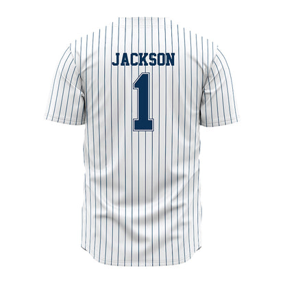 Old Dominion - NCAA Baseball : Brady Jackson - Pinstripe Jersey-1