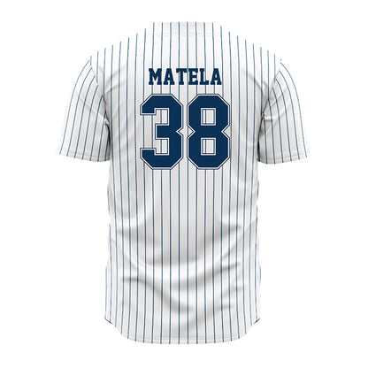 Old Dominion - NCAA Baseball : Bailey Matela - Pinstripe Jersey-1