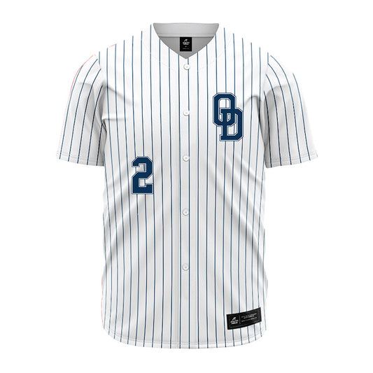 Old Dominion - NCAA Baseball : Luke Waters - Pinstripe Jersey-0
