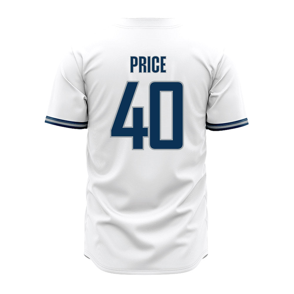 Old Dominion - NCAA Baseball : Kenneth Price - White Jersey-1