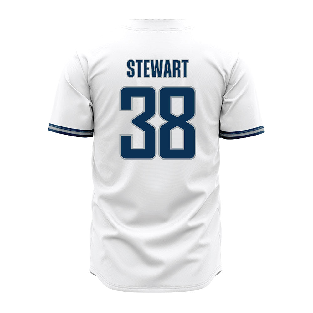 Old Dominion - NCAA Baseball : Liam Stewart - White Jersey-1