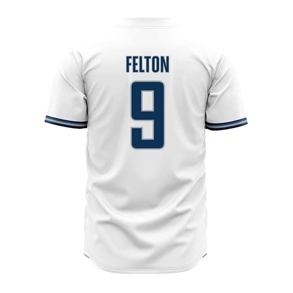 Old Dominion - NCAA Baseball : Nick Felton - White Jersey-1