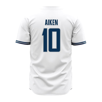 Old Dominion - NCAA Baseball : TJ Aiken - White Jersey-1