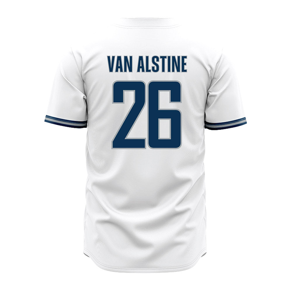 Old Dominion - NCAA Baseball : Marcus Van Alstine - White Jersey-1
