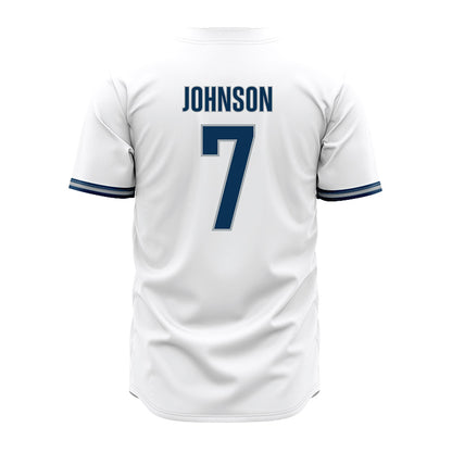 Old Dominion - NCAA Baseball : Will Johnson - White Jersey-1