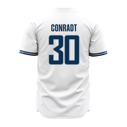 Old Dominion - NCAA Baseball : Sawyer Conradt - White Jersey-1