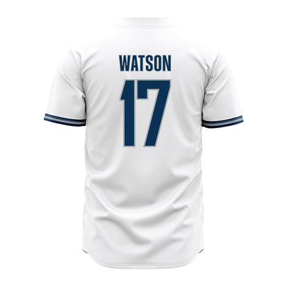 Old Dominion - NCAA Baseball : Jace Watson - White Jersey-1