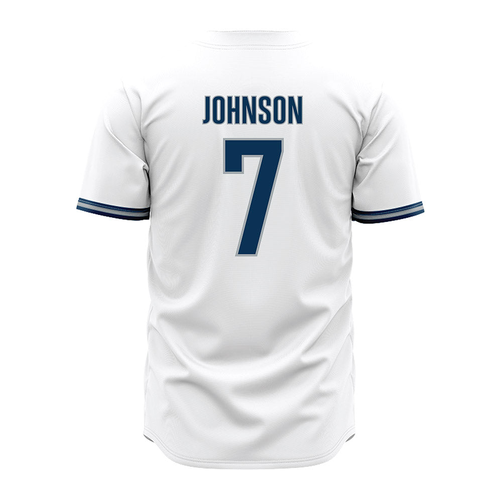 Old Dominion - NCAA Baseball : Will Johnson - White Jersey-1