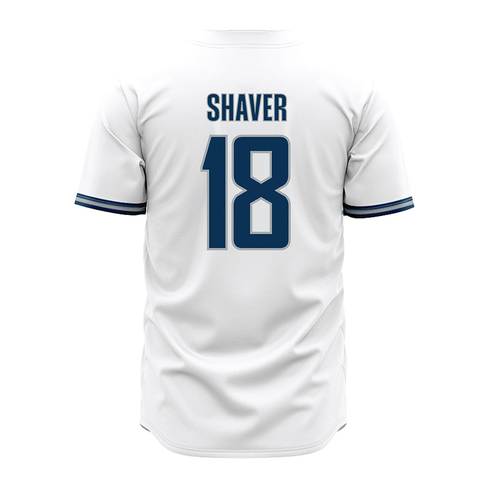 Old Dominion - NCAA Baseball : Charlie Shaver - White Jersey-1
