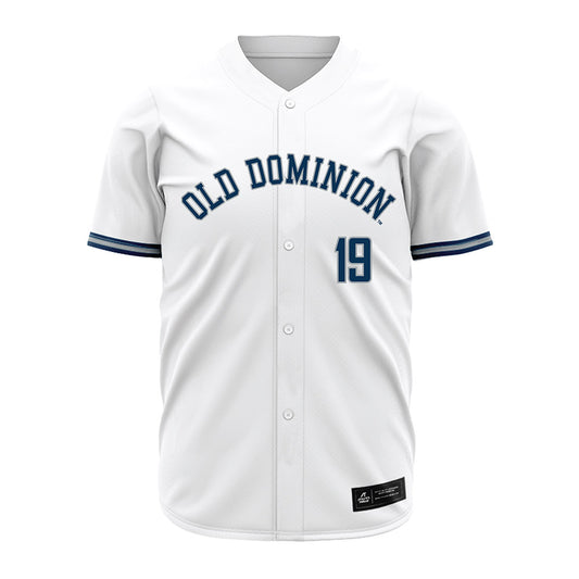 Old Dominion - NCAA Baseball : Bennett Shealor - White Jersey-0